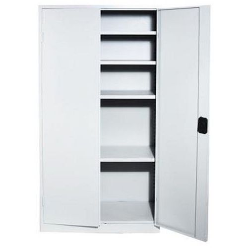 Multipurpose Metal Storage Cupboard - 1950x1000x450mm - Office Cabinet - Manutan Expert