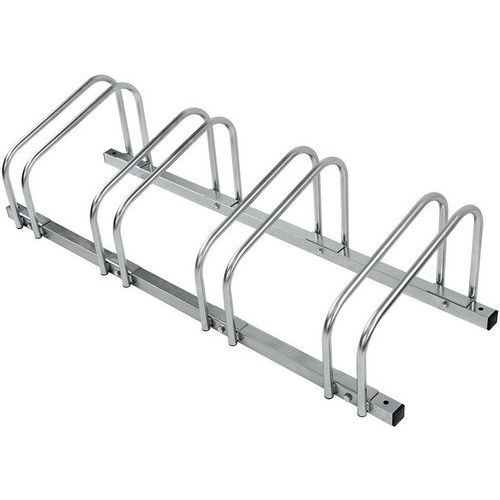 Cycle Rack for 2 to 5 Bicycles - Single-Sided - Steel - 55mm Tyres