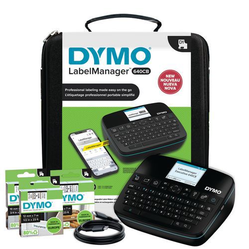 LabelManager® Executive LM640 CB QWY label maker kit - DYMO