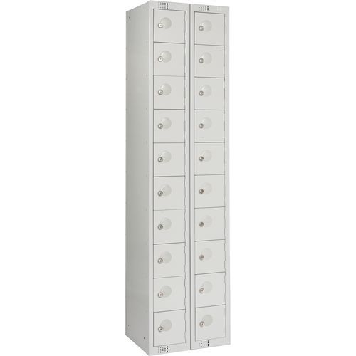 Personal Effects Lockers - 20 Cabinets - Antibacterial Coating - Elite