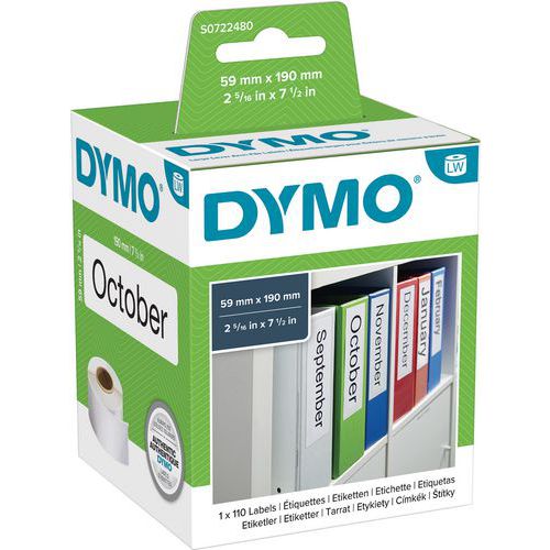 Labels for DYMO Label Writer 450 Range