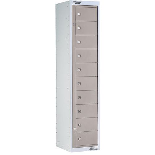 Garment Dispensing Lockers - 5 To 20 Cabinets - Single Master Door