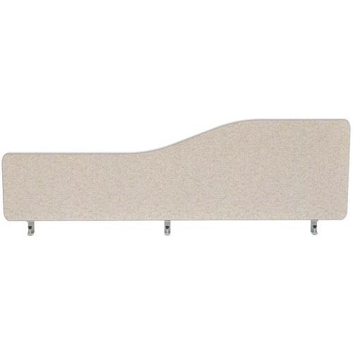 Office Desk Screen/Divider - Wave Design - Various Colours - Impulse+