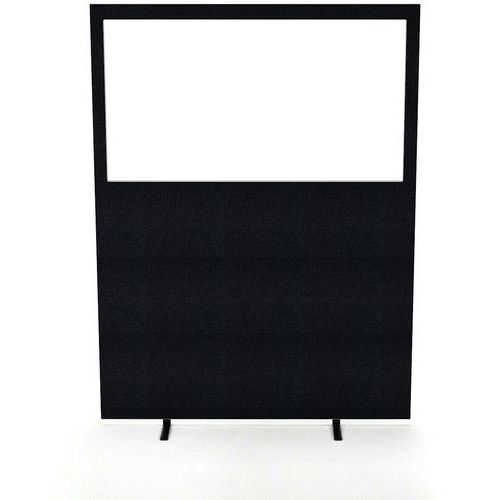 Office Floor & Desk Screen/Divider - Clear Window - Impulse+