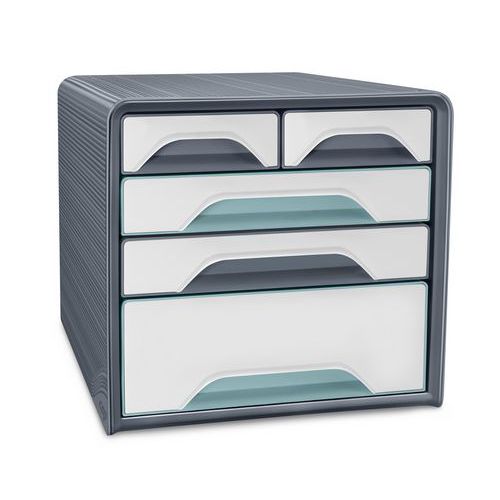 Smoove 7-213 filing module - Grey, sea green - CEP