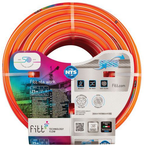 NTS WORK orange hose - Length 25 or 50 m - FITT