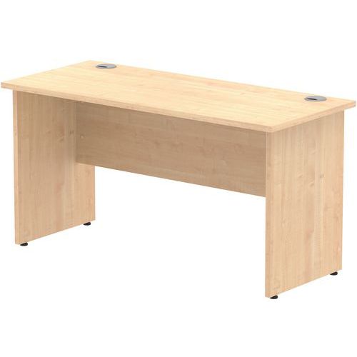 Rectangular Office/Reception Desks With End Panel Legs - Impulse