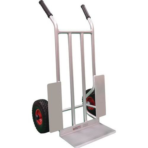Aluminium Sack Trucks - Wide Backs For Wider Loads - AluTruk Aluminium Sack Trucks - Wide Backs For Wider Loads - AluTruk