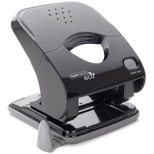 X5 black 2-hole punch - 40 sheets - Rapesco