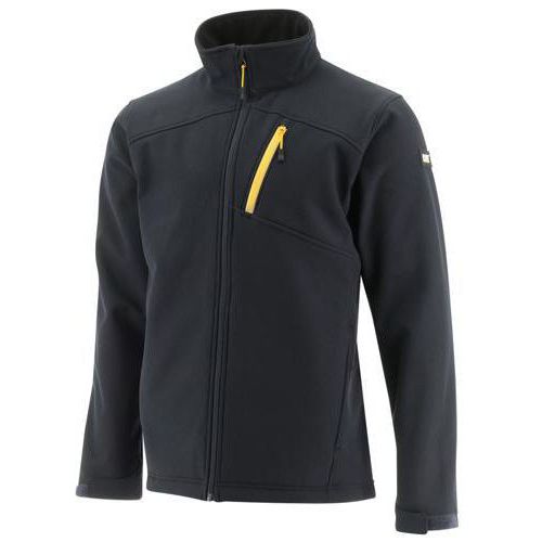 Black softshell jacket - Caterpillar