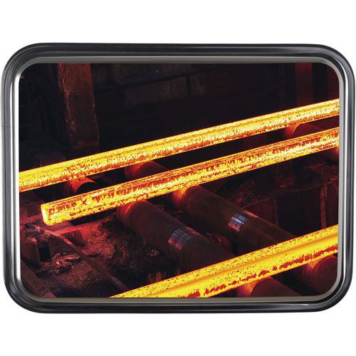 Stainless steel industrial mirror - Dan Mirror