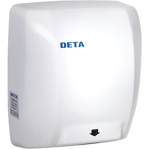 1.8kw Automatic Commercial Hand Dryer - Heavy-Duty - Chrome/White 1.8kw Automatic Commercial Hand Dryer - Heavy-Duty - Chrome/White