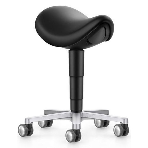 Bimos saddle stool on castors - Interstuhl