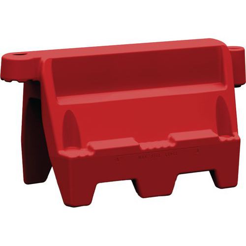 Red or White Road Wall Barrier for Traffic Control/Management & Safety