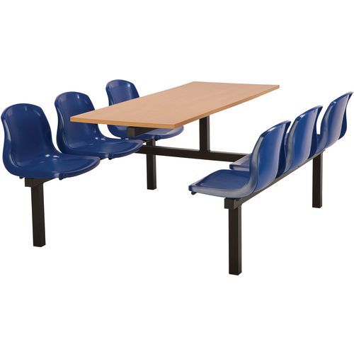 Modular Canteen Table - 6 Seats