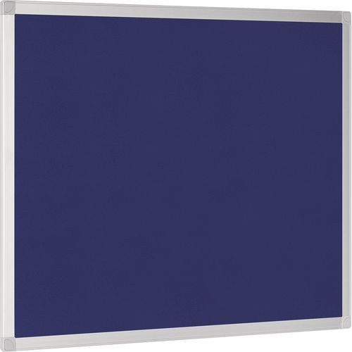 Fabric Notice Boards In Blue, Green Or Grey Felt - 600 to 1800mm High