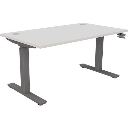 Height Adjustable Home/Office Desk - Hand Crank - ENVOL Classic