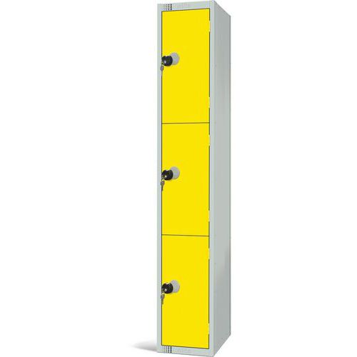 Elite Storage Lockers - 1-8 Doors - Coin Return Locks - 1800x300x450mm