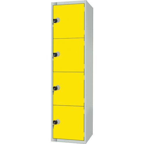 Elite Storage Lockers - 1-8 Doors - Coin Return Locks - 1800x450x450mm