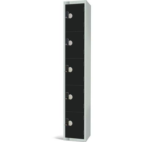 Elite Storage Lockers - 1-8 Doors - Electronic Locks - 1800x300x300mm
