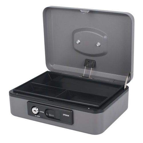 Cash box, 30 cm - Automatic and key opening - Pavo