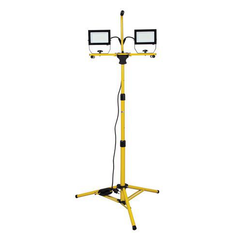 LED work light on tripod - 2 x 50 W - 11,000 lm - Stak