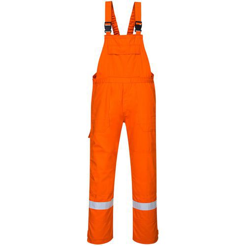 Orange Bib & Brace Dungaree/Overalls - Small-4XL - FR27 Portwest UK