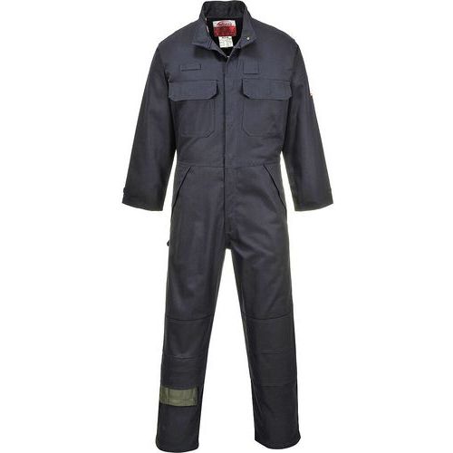 Dark Blue Resistant Boilersuit/Coverall - Small-4XL - FR80 Portwest UK
