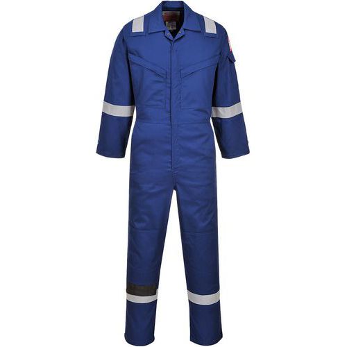 Lightweight Anti-Static Blue Work Boilersuit/Coveralls - Portwest UK