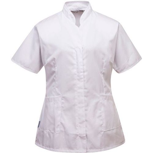 Women's White Healthcare Tunic Tops - XS-XXXL - Premier Portwest UK