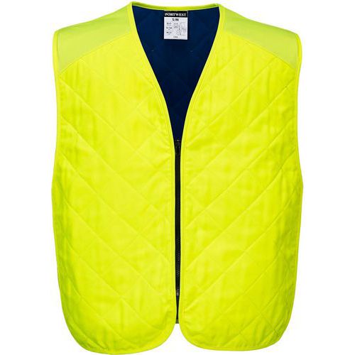 Large Yellow Evaporative Cooling Vest - Small-XXXL - CV09 Portwest UK Large Yellow Evaporative Cooling Vest - Small-XXXL - CV09 Portwest UK