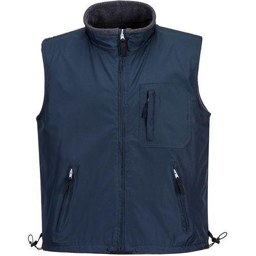 Navy Blue Reversible Bodywarmers/Gilets - XS-XXXL - RS Portwest UK