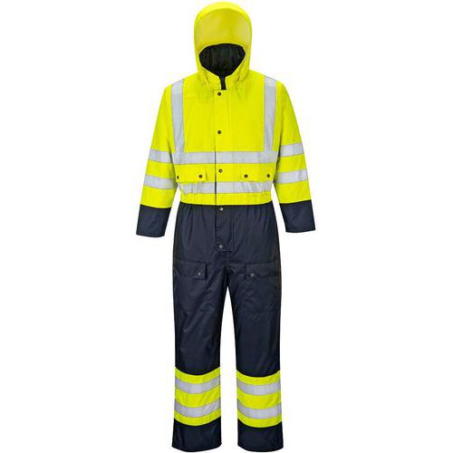 S485 High-Visibility Contrast Coverall - Portwest