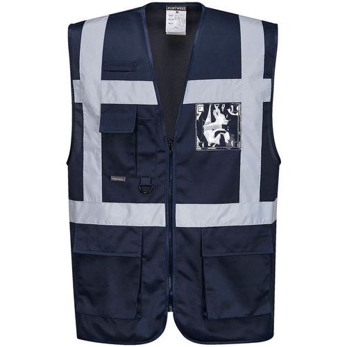 Reflective Executive Worksite Vests - F476 Iona Portwest UK