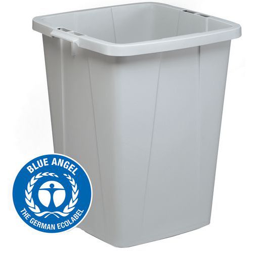 DURABIN® 90-l square waste bin - Durable