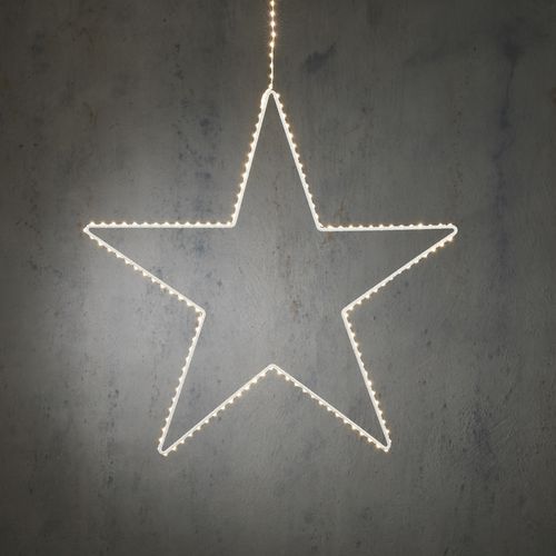 LED star Christmas decoration with timer
