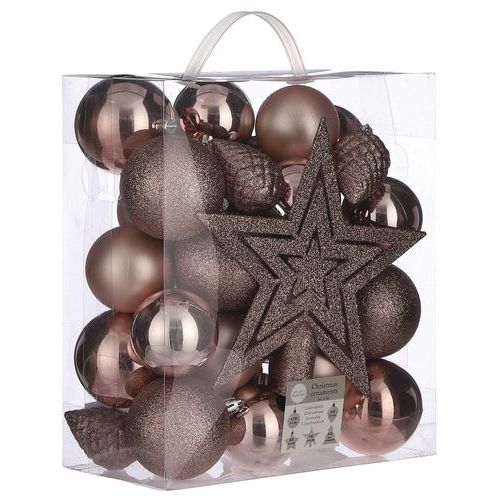 Shatterproof decorative bauble for Christmas
