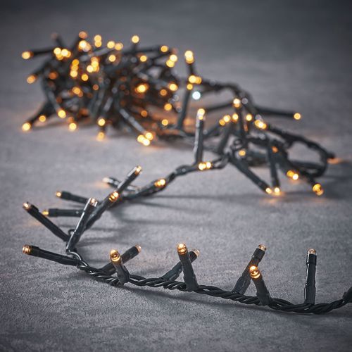 Warm light fairy lights with 8 settings and timer