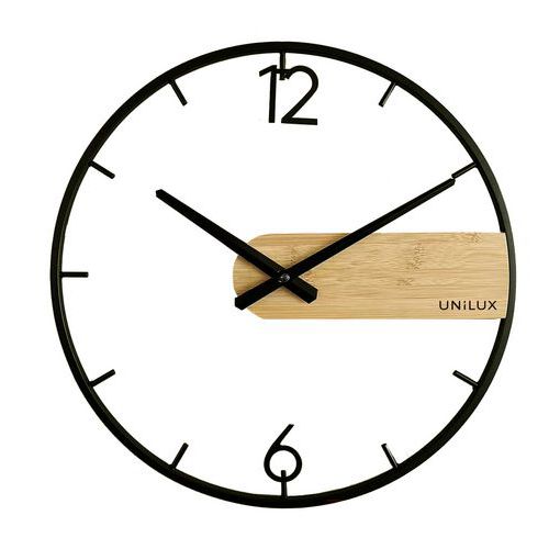 Circle quartz wall clock - Unilux