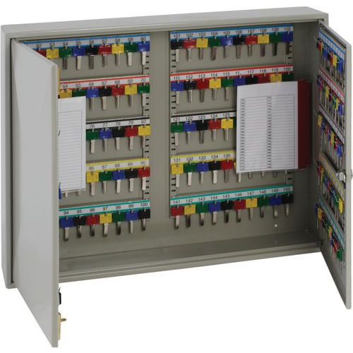 Phoenix Deep Key Cabinet For Walls - 50-200 Hooks - Electronic Locks