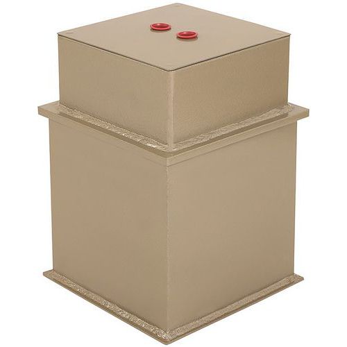Phoenix Underfloor £4K Security Box Safe - Key Locking - Square Doors