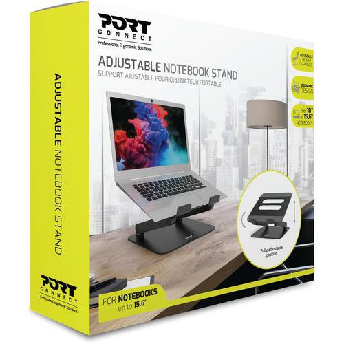 Adjustable laptop stand - Port Connect