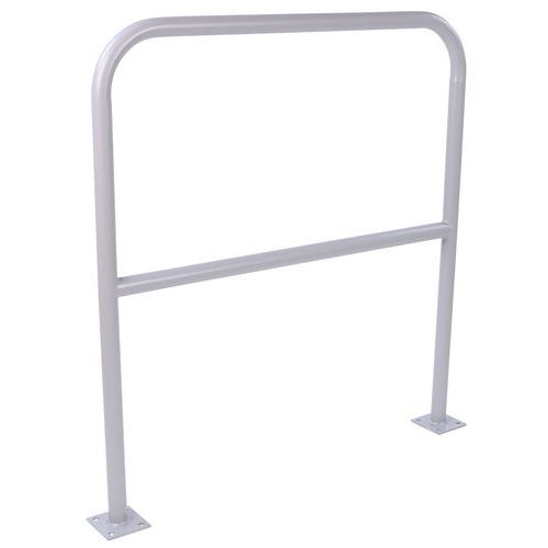 Traffic Hoop Barriers - Plate Mounted - 38mm Diameter - Manutan Expert