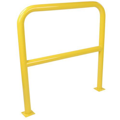 Plate-mounted safety barrier, dia. 59 mm - Manutan Expert