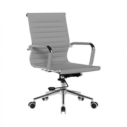 Mobile Ergonomic Home/Office Chair - Green or Grey - Fixed Arms - Aura