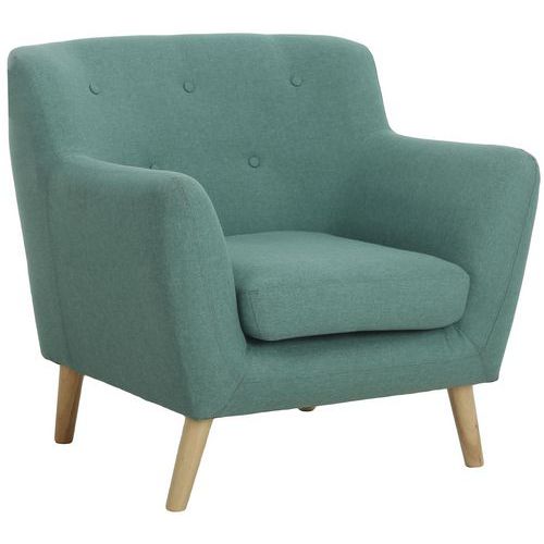 Low-Backed Armchair - Reception/Breakout Fabric Sofa Chairs - Skandi