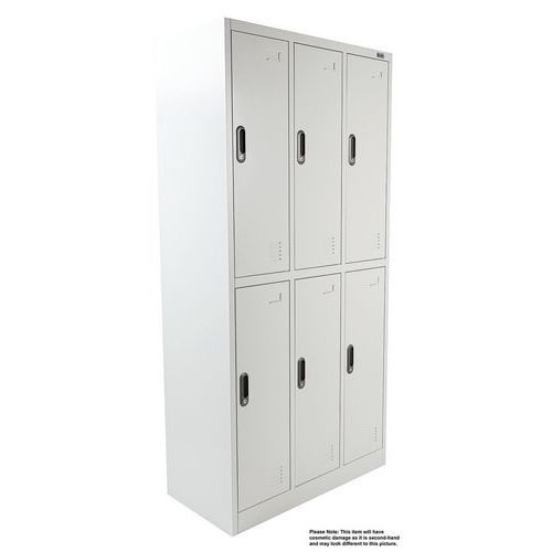 Used Multi-compartment Locker with Hanging Rail Used Multi-compartment Locker with Hanging Rail