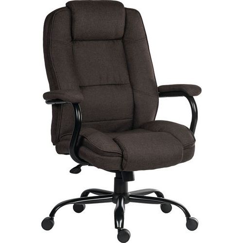 Executive Fabric Office Chair - Heavy Duty - Goliath Duo - Manutan.co.uk