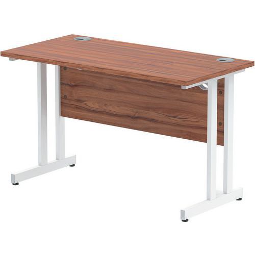 Straight Office Desks - Metal Frames - 73 cm High - Impulse