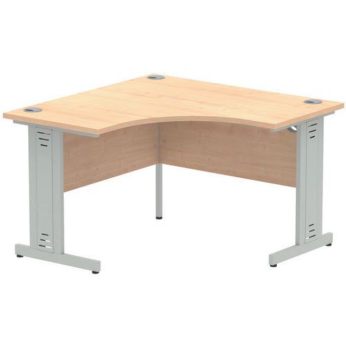 Office Corner Desks - MFC Top - Metal Frames - 73 cm High - Impulse
